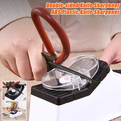 Affilacoltelli Elettrico a Doppia Faccia Affilacoltelli da Cucina per Coltelli Forbici Affilatura Veloce in 5s Strumento Domestico per Affilare Coltelli