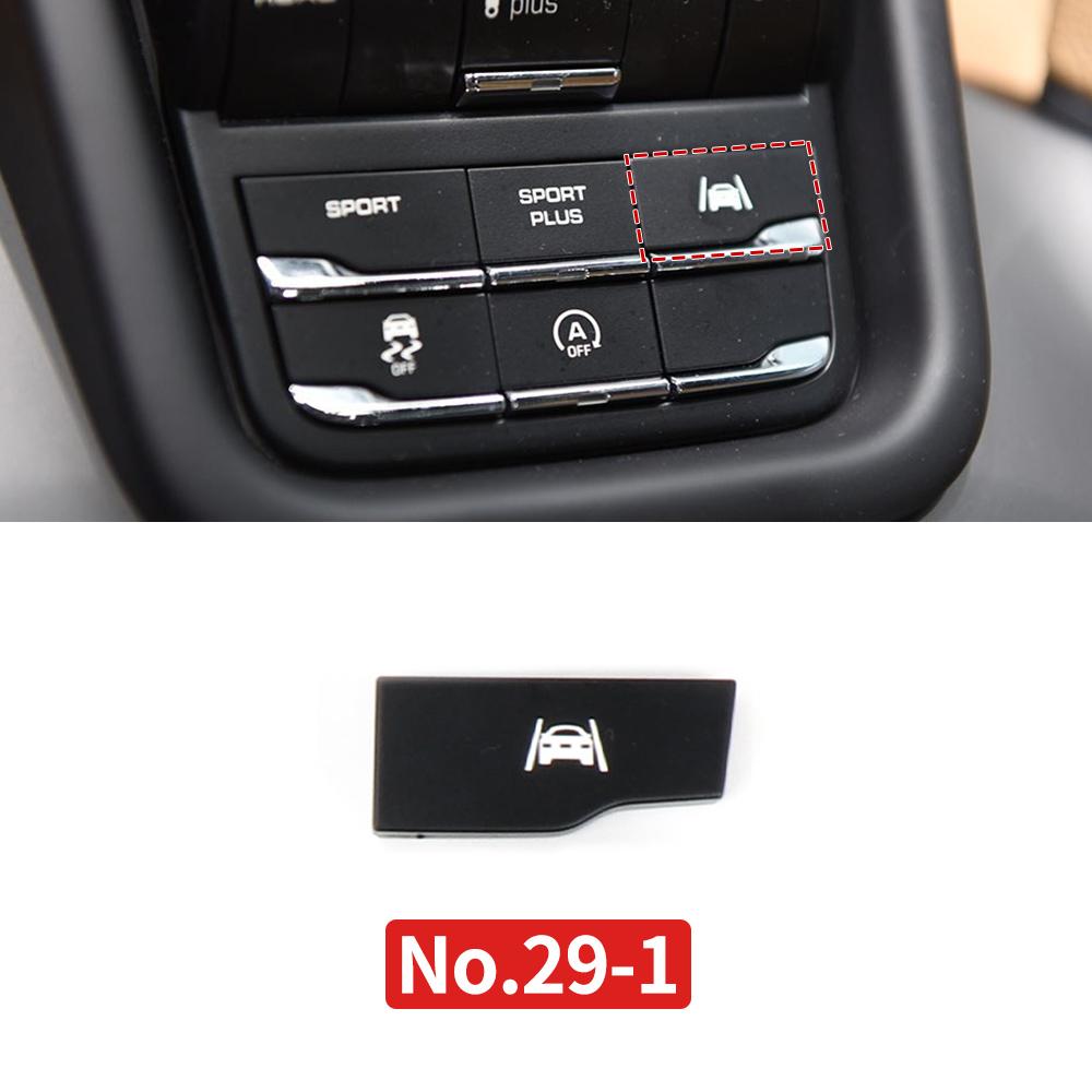 Multispínač režimu jízdy a kontroly trakce na středové konzole vozu Tlačítko Sport Pro Porsche Cayenne 7P5 2010-2018 7P5927127