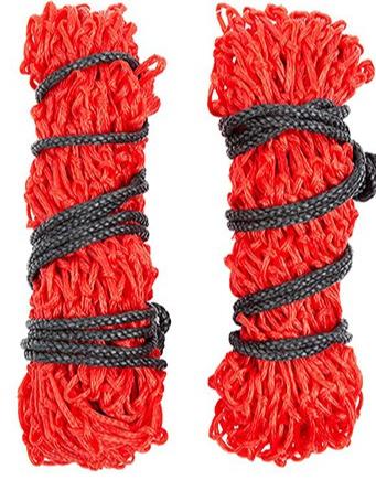 Alpaca Slow Feed Hay Net Small Hole Forage Bag Feeder for Horses Livestock красный