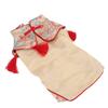Hunde Tang Anzug Chinesischer Stil Baumwolle Hunde Cheongsam Satin Kleidung für Hund Haustier Welpe Katze
