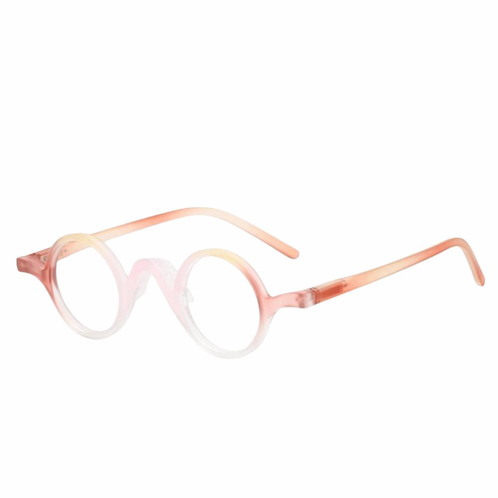 

Ultra Light Anti Blue Light Glasses Blue Light Protection Round Frame Design Reading Glasses High-Definition Lenses 150 Degrees -150 Strength розовый