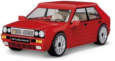 COBI Bausteine Lancia Delta HF Maßstab 1/35 Rot 61 Teile Set 24508 [HERGESTELLT IN EU] Authentisch