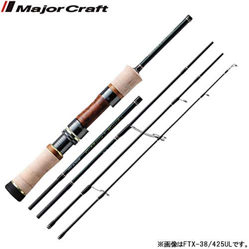 Major Craft Trout Rod Fine Tail Multi-Piece Model (Two Tip Types)/Spinning 4'6" (1.4m) FTX-46/505UL