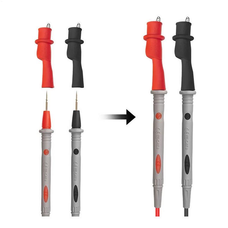 1 Pair Alligator Crocodile Test Clip Clamp For Multimeter Tester Probe Crocodile Electrical Clamp for Testing Probe Meter