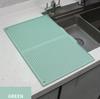 Folding Silicone Dish Drying Mats Offers Space Saving Storage and Easy Cleaning Silicone Texture for Home Cooking Lover