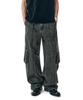 Sekeonmonollogeu Washed Wide Cargo Pants [Charcoal]_Sept082Charcoal