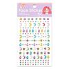 Makeup Bedazzling Sticker 3D Resin Crystal Gem Sticker Face Eye Jewels Sticker  Christmas Party