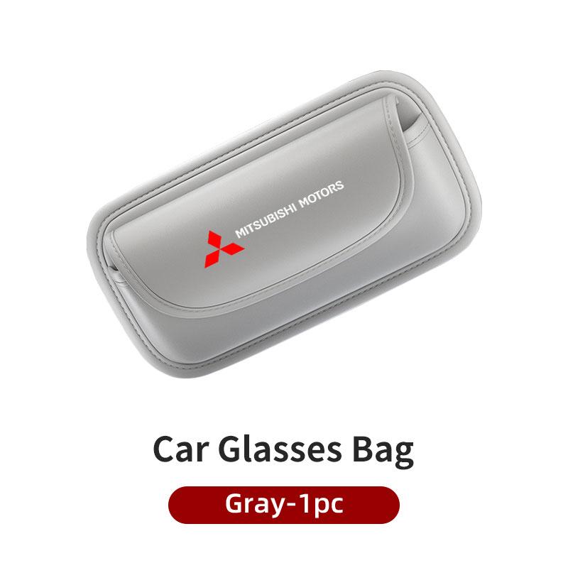 For Mitsubishi Car Sun Visor Glasses Case Sunglasses Holder Storage Box Outlander Lancer Cross Colt Xpander Mirage Attrage