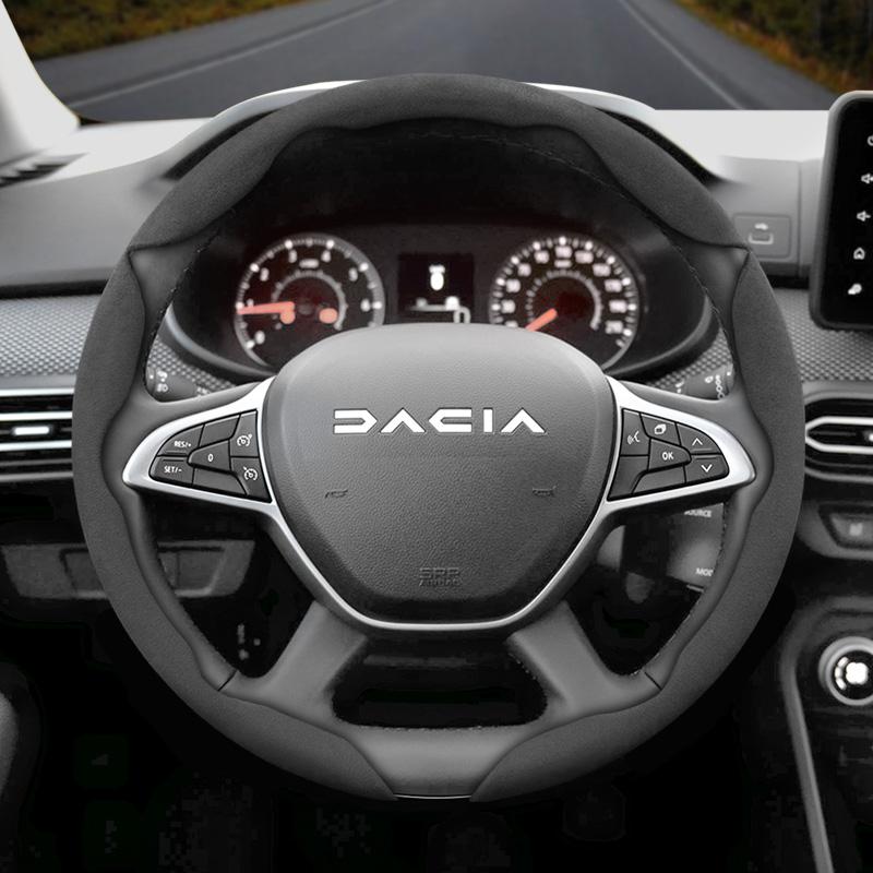Adatto per Dacia Fibbia Antiscivolo Segmentata Coprivolante in Camoscio per Modelli Come Sandero Stepway,