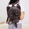 DuoAi Pose Cat Plush Toy Pendant - Simulated Cat Hugging Pillow for Children