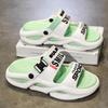 Sandalias de Verano para Hombre Ultra-Cómodas con Suela Gruesa de Material EVA Transpirable para Actividades en Interiores y Exteriores para la Playa, Piscina, Parque Acuático
