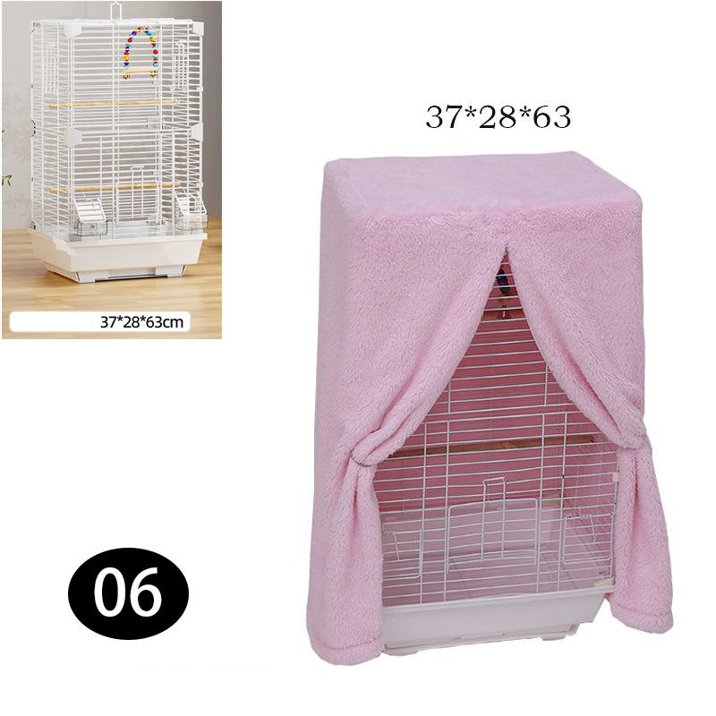 Multi-sizes Large Bird Cage Cover Sunscreen Warm Dust Cover Winter Pet Bird Parrot Cage Shading Pet Products Bird Supplies