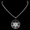 Metatron Angel Seal Geometric Kabbalah Garden Stainless Steel Unisex Necklace