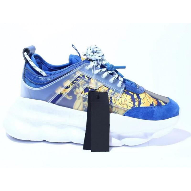 Z Chain Chunky Sneakers Men Women Lightweight Breathable Casual Running Shoes With Thick Sole Height Increase