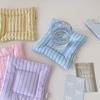 Ins Simple Fabric Coaster Tea Fashion Sweet Cream Color Insulation Pad Desktop Decorative Cup Mat Home Decor Gifts