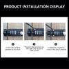 Easy To Installion Digit Combination Gate Bolt Secure Sturdy Stainless Steel Lock Accessory for Sheds and Garages