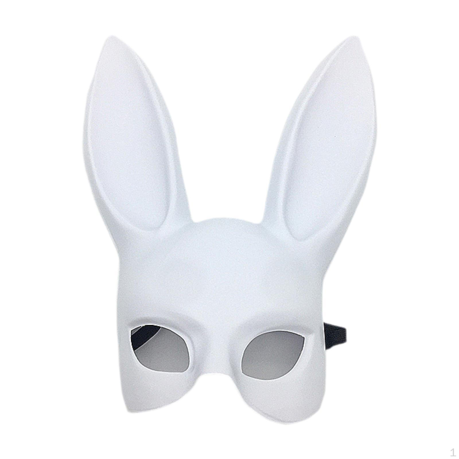 

Зайчик с ушками, регулируемая маскарадная маска для клуба, вечеринки, маскарадного костюма