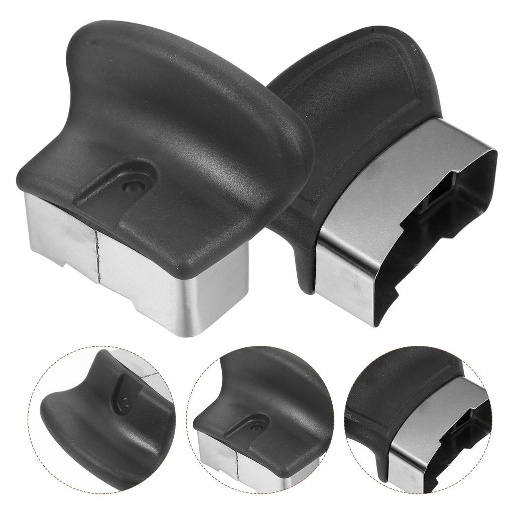 2 Pcs Pans Pressure Cooker Handle Wok Pot Replacement Side Steaming Part Kitchen Utensil