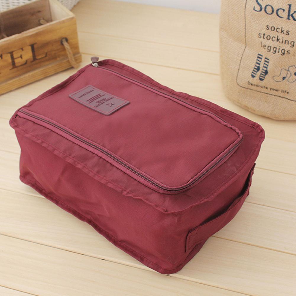 Portable Waterproof Storage Bag Organizer Bag Shoe Sorting Pouch Handbag for Travel