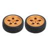 2Pcs RC Car Tires Wheel Rims Replacement for ZD Racing 116 S16 EX16 RC Car Upgarde Parts
