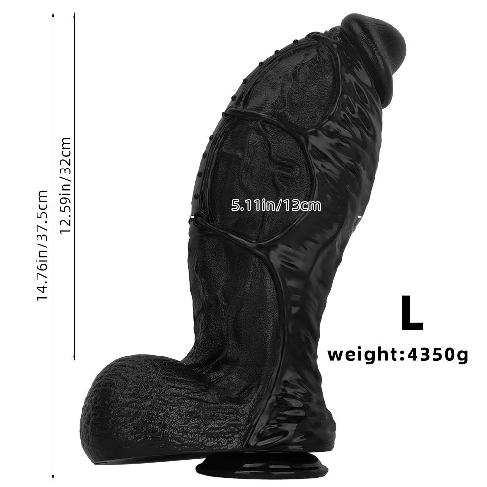 PVC Butt Plug Dildo Women's Masturbator Adult Sex Toy Huge Dildo Fisting Strap on Penis Big Dick