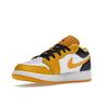 Air Jordan 1 Low GS Taxi White Kids Sneakers Yellow Black 553560-701