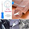 Nail Remover Tool With Staple Puller, Nail Puller Pliers Tack Remover 5Pcs Upholstery Staples Tool For Furniture Projects