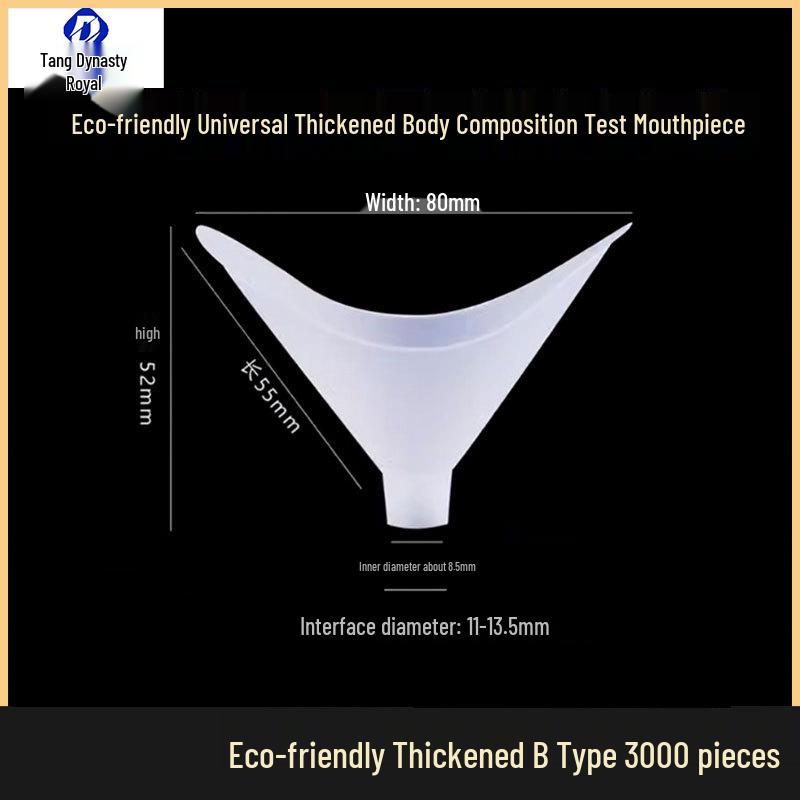 Da Tang Yu Disposable Spirometer Mouthpieces, 3000 Count