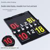 Waterproof Folding Scoreboard for Billiards, Basketball, Table Tennis & Badminton