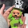 Originale Miniso Teletubbies Baby Reiseserie Blind Box Figuren Kreatives Kinderspielzeug Überraschungsgeschenke Auto Dekorative Ornamente