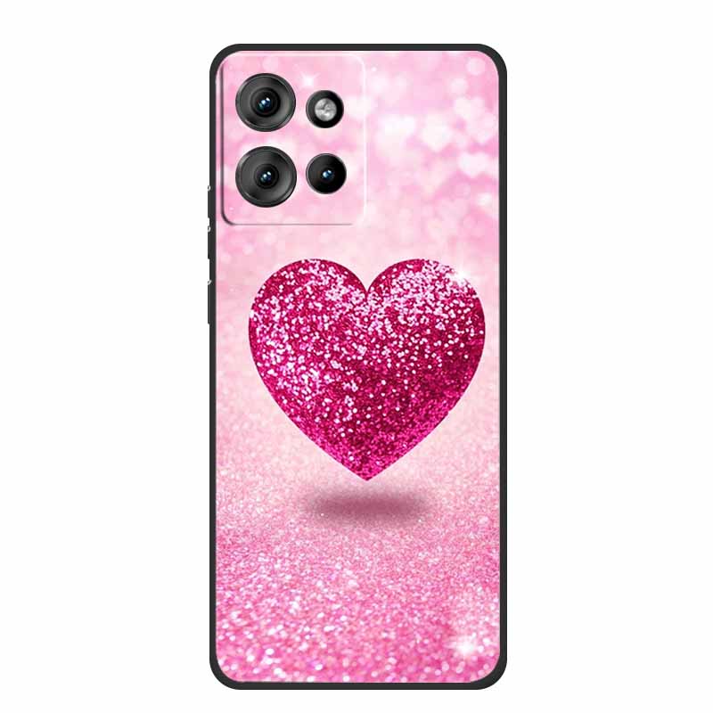 Phone Case For Motorola Moto G86 Power Edge 50 Neo G75 S50 Edge 50 5G Case S 50 Coque Shockproof Black Silicone Soft Back Cover