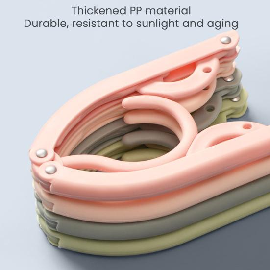 Yousheng Clothes Hangers Portable Hanging Rack Strong Load-bearing Anti-Slip Design Foldable Jackets Shirts Holder Space-Saving Hangers