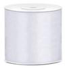 Satin Ribbon, White, 50mm/25m, 008