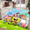 Spongebob Friends Adventure carpet Camping Trip Suitable For All Seasons Sheet Machine Washable Air Conditioning carpet