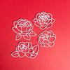 Rose Flower Metal Cutting Dies Handmade Crafts DIY Scrapbooking Embossing Supplies for Children Kids Girls Boys