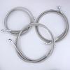 50-200Cm Motorcycle Brake Oil Hose Brake Line Universal Motorbike Stainless Steel Braided Pipeline Modification Parts
