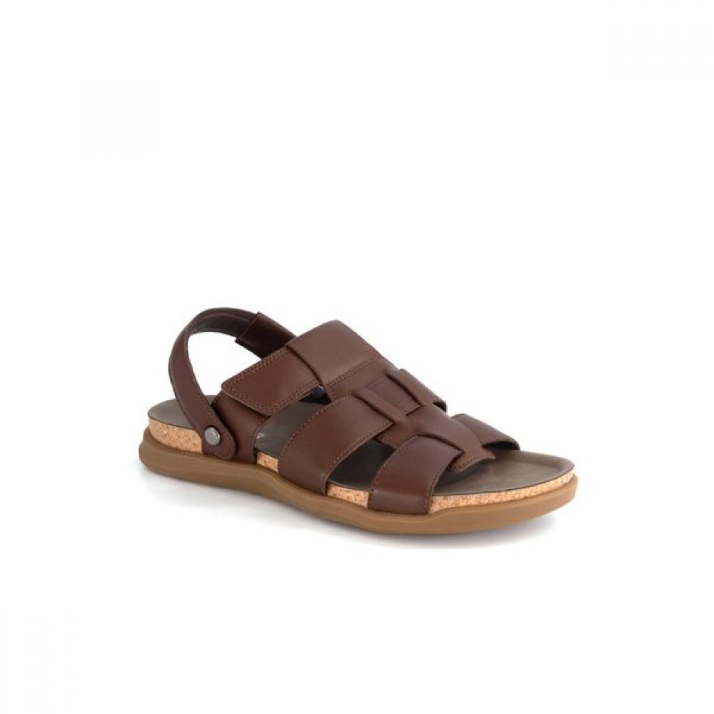 Land Rover Men S cuShion Roma Sandal lanSac6334mf3 245/Braun