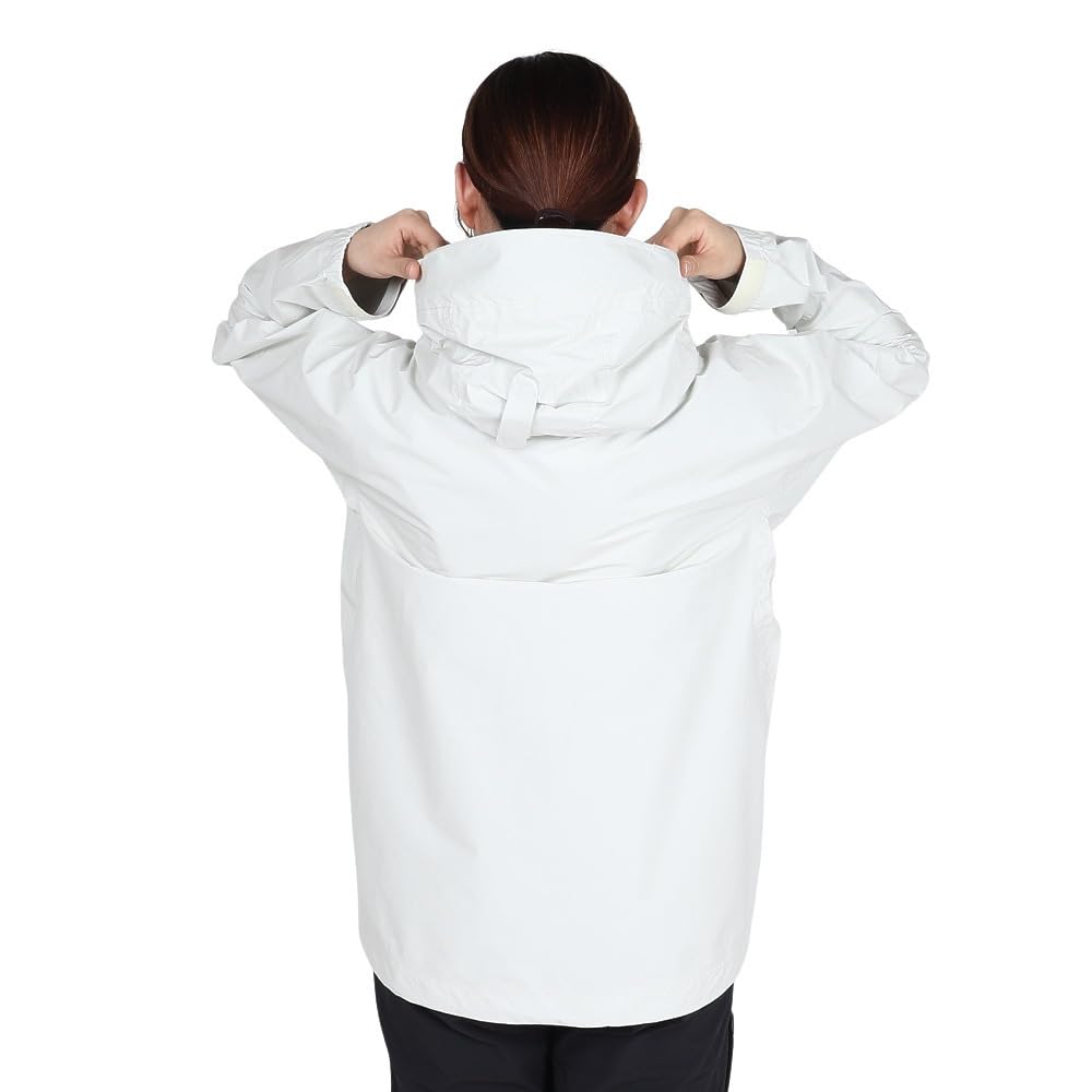 Phoenix Women's DWR Light Mountain Parker Hooded Sweatshirt, Ivory (PH9200)