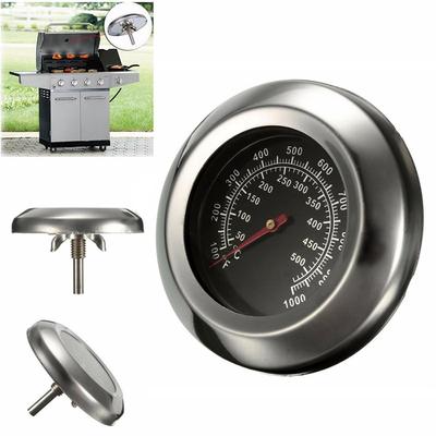Thermomètre de cuisson en acier inoxydable 0-500 °C pour four, grill, viande, barbecue, pizza, ustensiles de cuisine