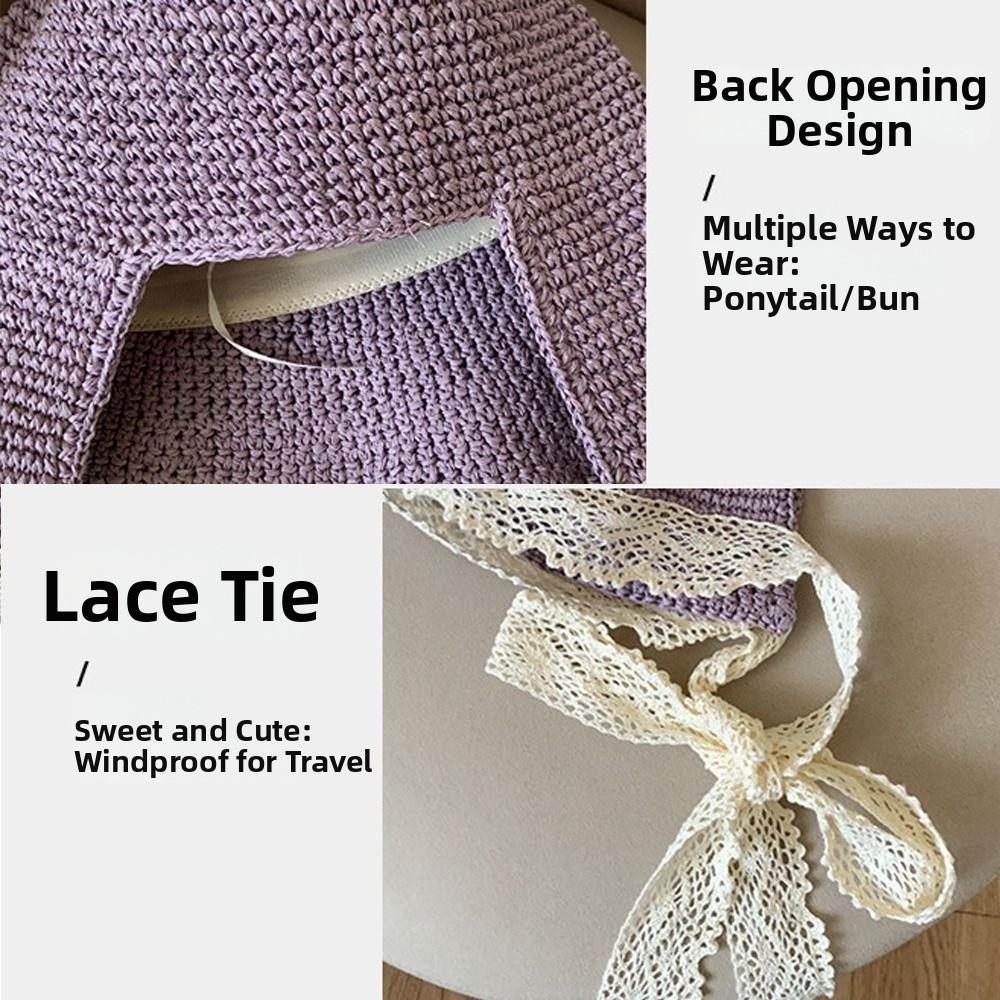 Sun Protection Straw Hat Foldable Straw Sun Visors New Sunshade Hat  Women Girls