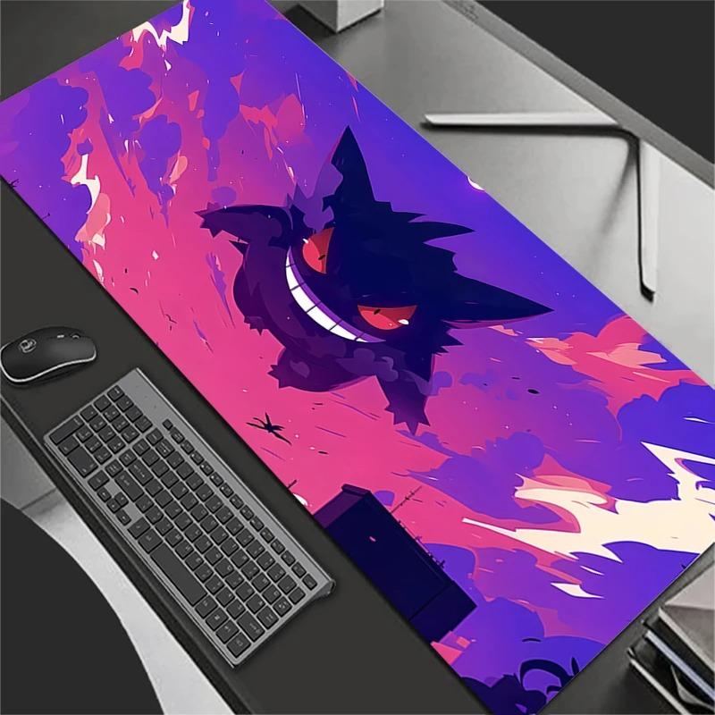 Mouse Pad PPokemons GGengar Game X Rubber Mini Pc Keyboard Laptop Computer Speed Desk Mat Gaming Acessories XXL Mousepad