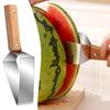 Roestvrijstalen watermeloensnijder, multifunctionele, scherpe fruitsnijder en verdeeltool voor zomerfeestjes