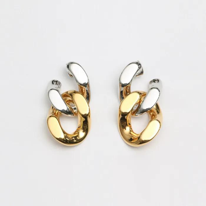 BOLD CHAIN EARRING MIX
