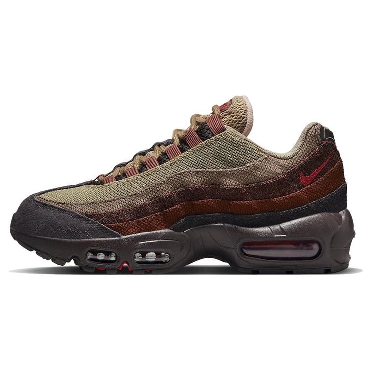 

Nike Women s Air Max 95 Anatomy Brown Basalt University Red Oxen Brown DZ4710-200 36.5