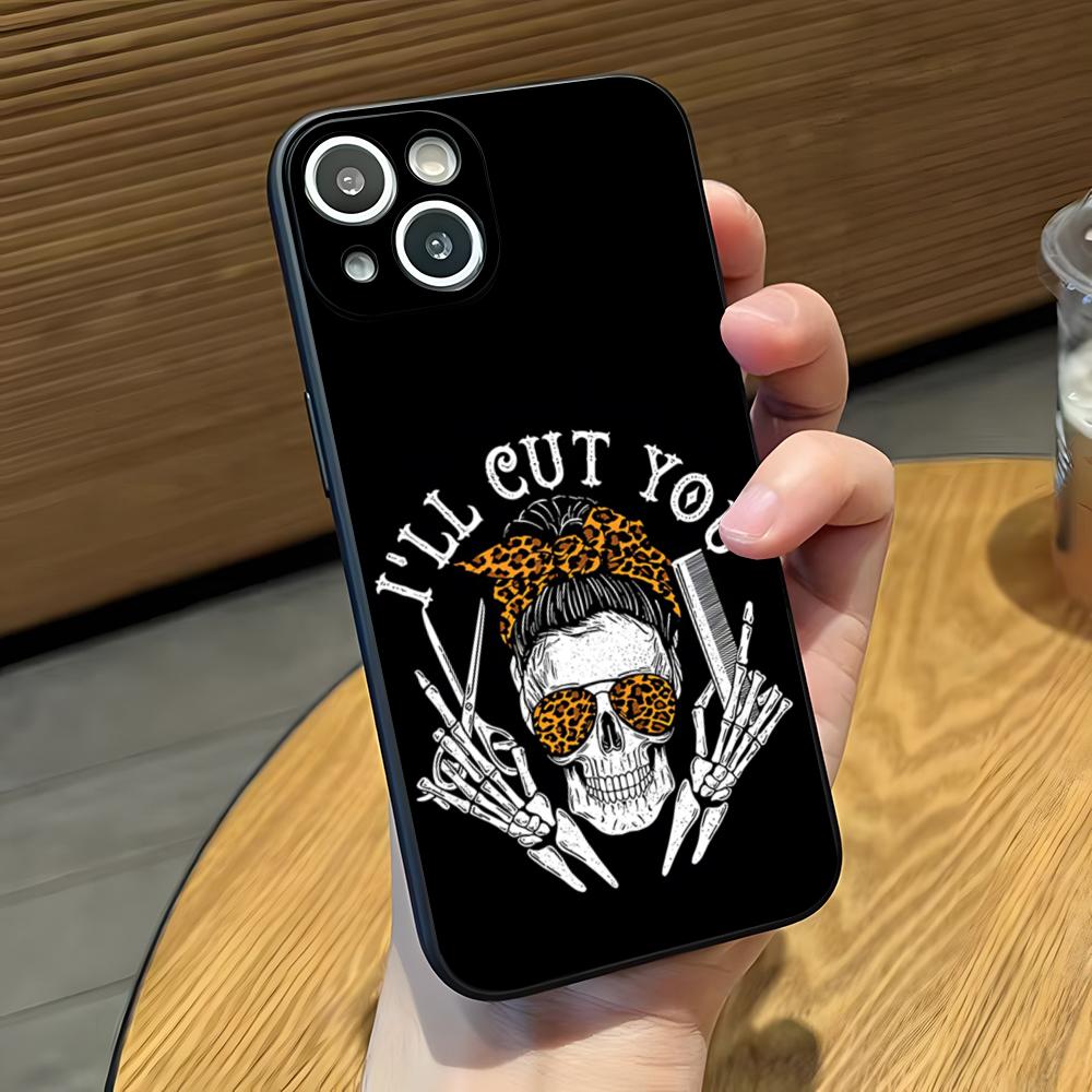 

Чехол для телефона парикмахера для iPhone 17 Pro Max 16 15 14 Pro Max 13 11 X Xs Xr 8 7 Plus Силиконовый чехол iPhone 11 Pro