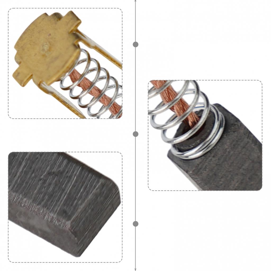 4 pièces/set Balais de Carbone 5x6x12mm 999-054 Accessoires Meuleuse d'Angle