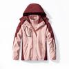 Wind Resistant and Water Repellent Jacket Winter Outdoor Activity Jacket Womens Two-piece Kit Three-in-one Mountaineering Jacket