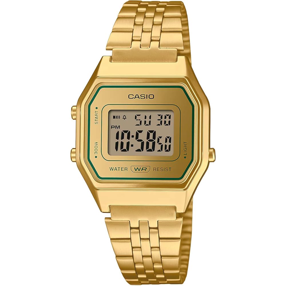 Casio Classic Watch LA680WEGV-9AEF Gold Stainless Steel Digital Timepiece