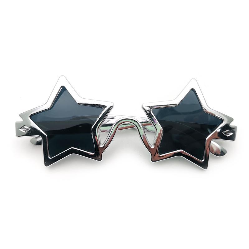 Trendy hvězdné sluneční brýle na párty: Evropský a americký festivalový kosmetický doplněk