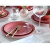 CreaTable Orient Mandala Red Dinnerware Set, 12 Pcs (21629)